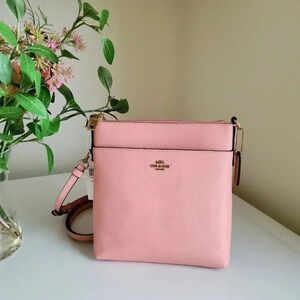 Coach crossbody peach